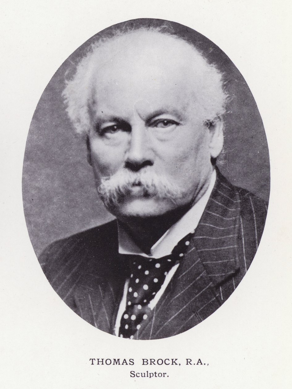Prominent Men of London: Thomas Brock by English Photographer