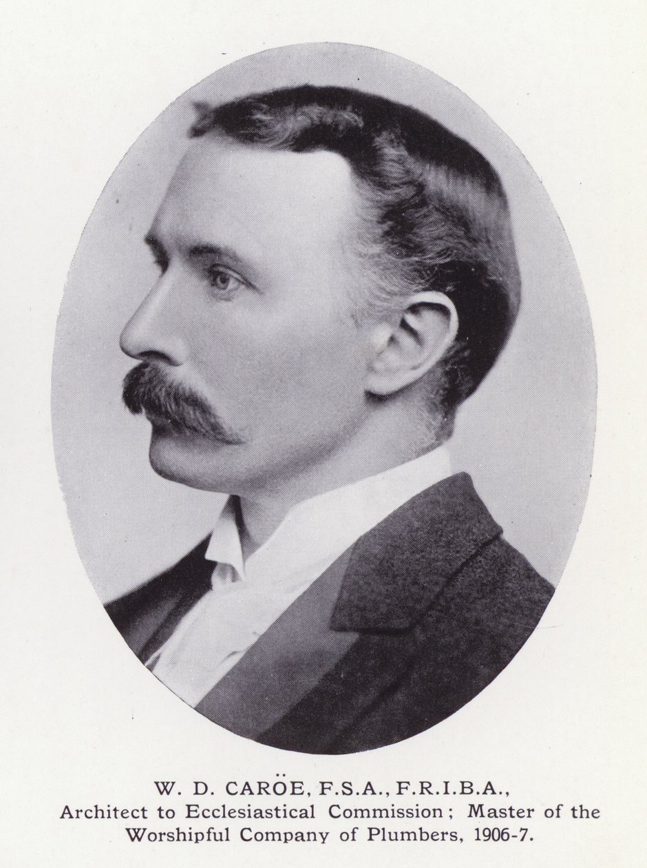 Prominent Men of London: W D Caroe (b/w photo) by English Photographer