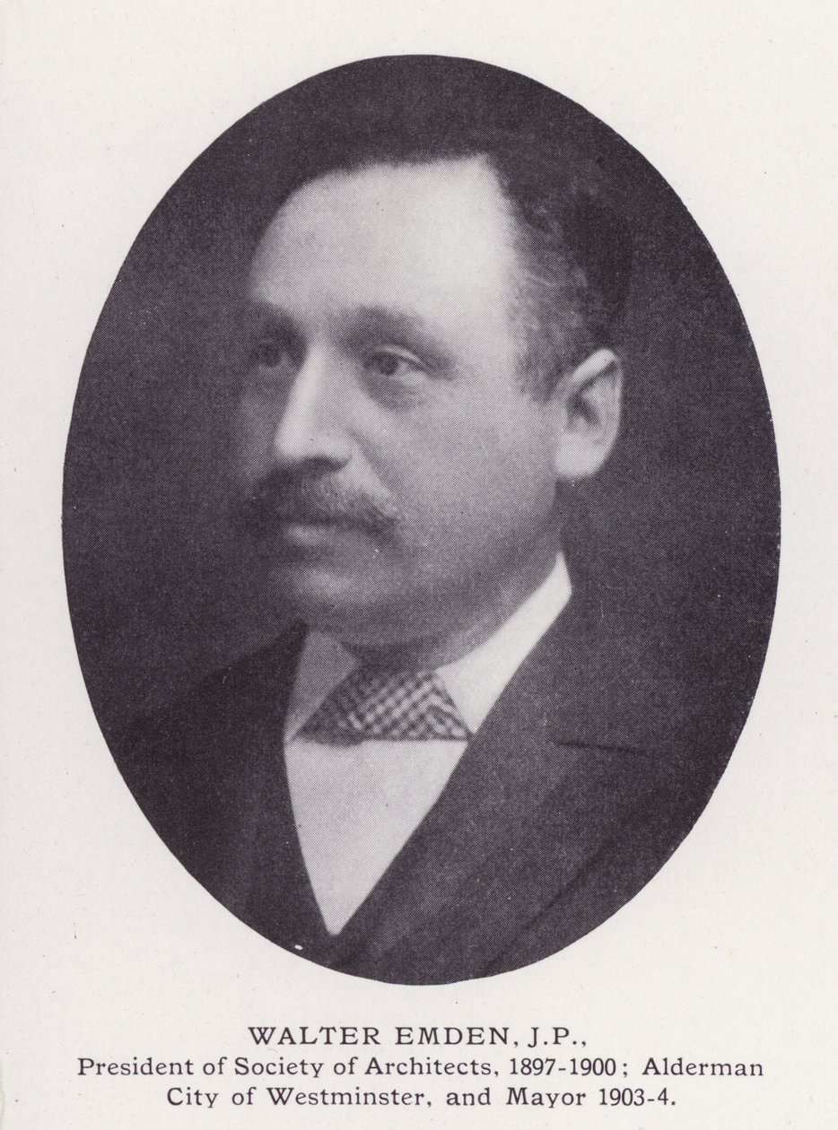 Prominent Men of London: Walter Emden by English Photographer