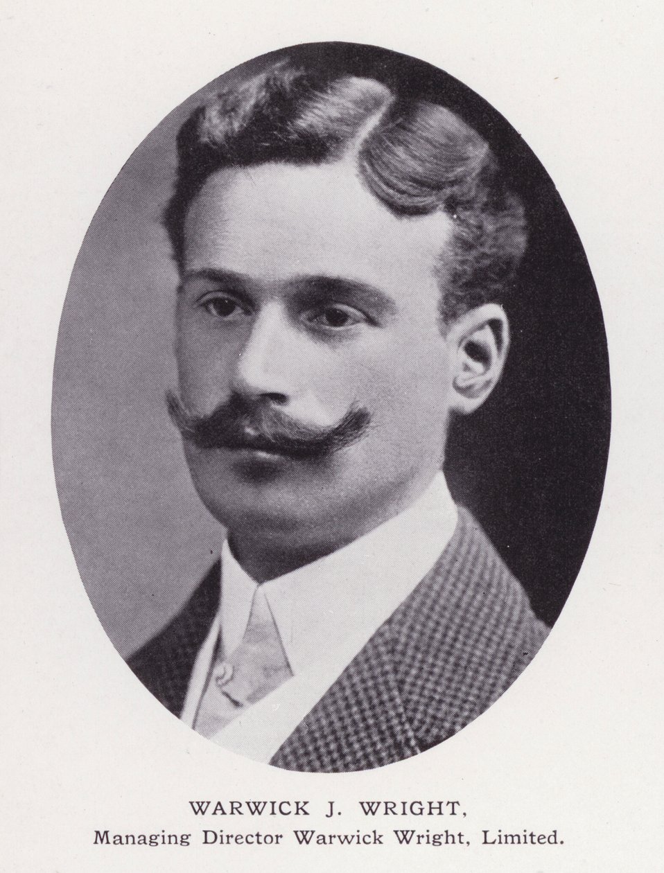Prominent Men of London: Warwick J Wright by English Photographer