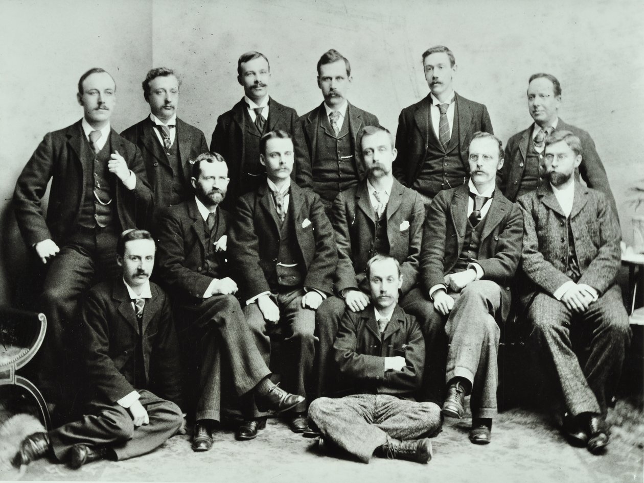 Rosendale Road School: group of teachers by English Photographer