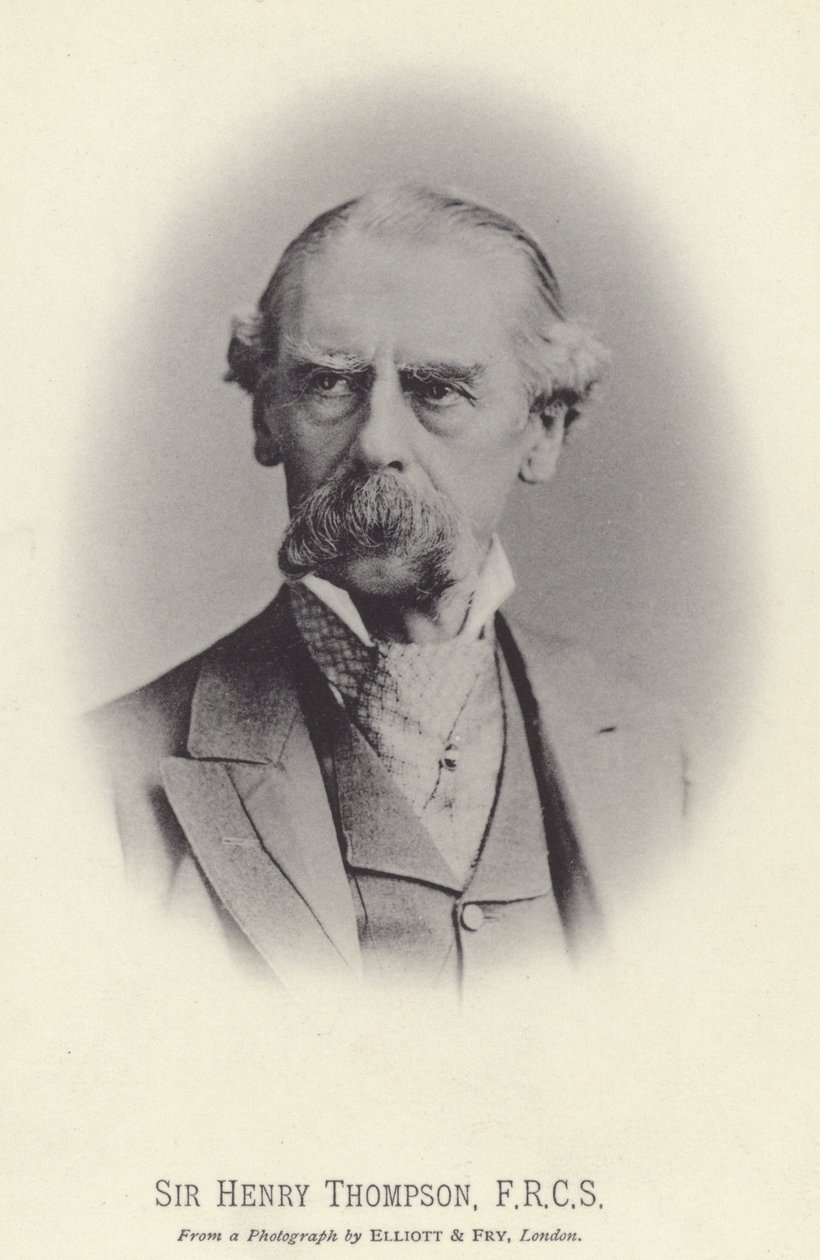 Sir Henry Thompson, FRCS by English Photographer