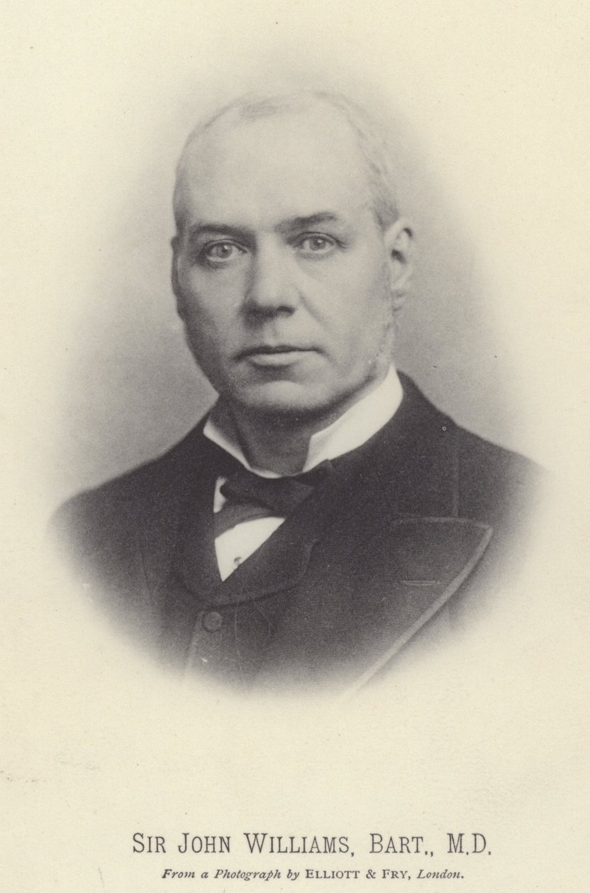 Sir John Williams, Baronet, MD by English Photographer