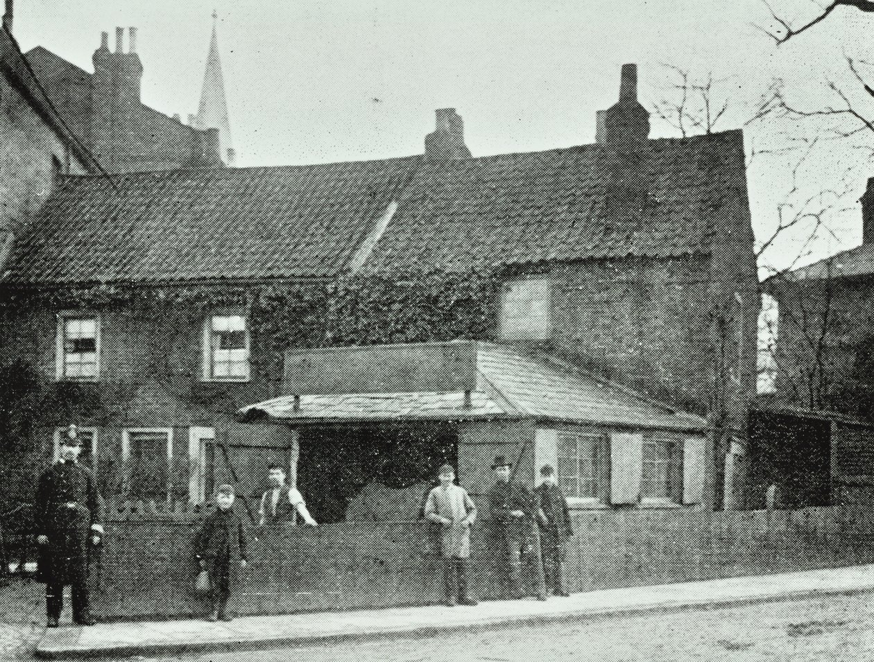 The Smithy, Broadway, Crouch End, 1890 by English Photographer