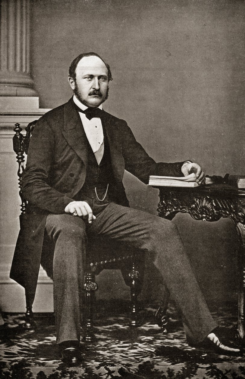 The Last Portrait of HRH Prince Albert (1819-65) by English Photographer