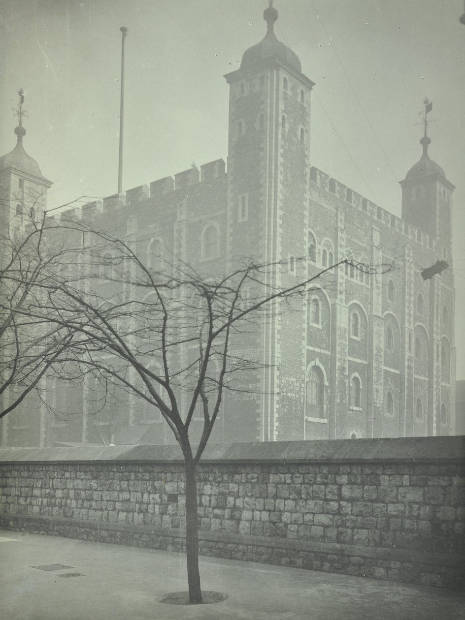 Tower of London: White Tower, 1899 by English Photographer