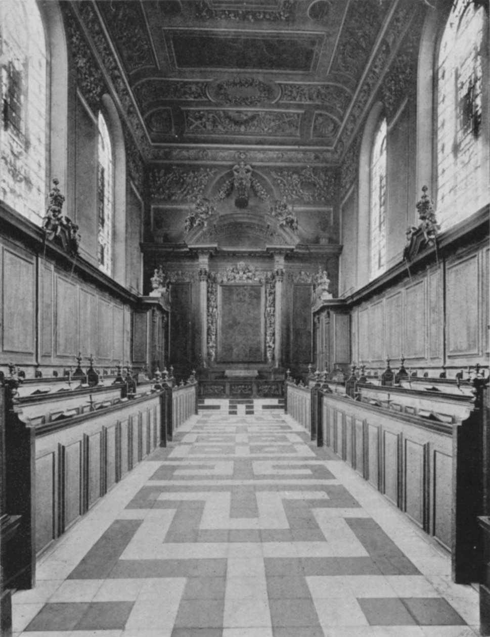 Trinity College Chapel by English Photographer