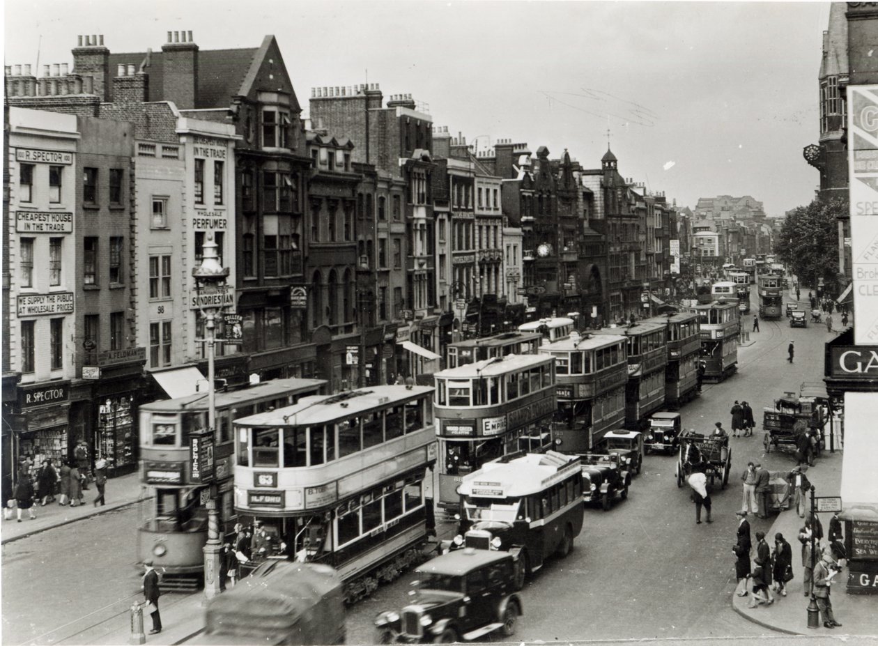 Whitechapel High Street, London by English Photographer
