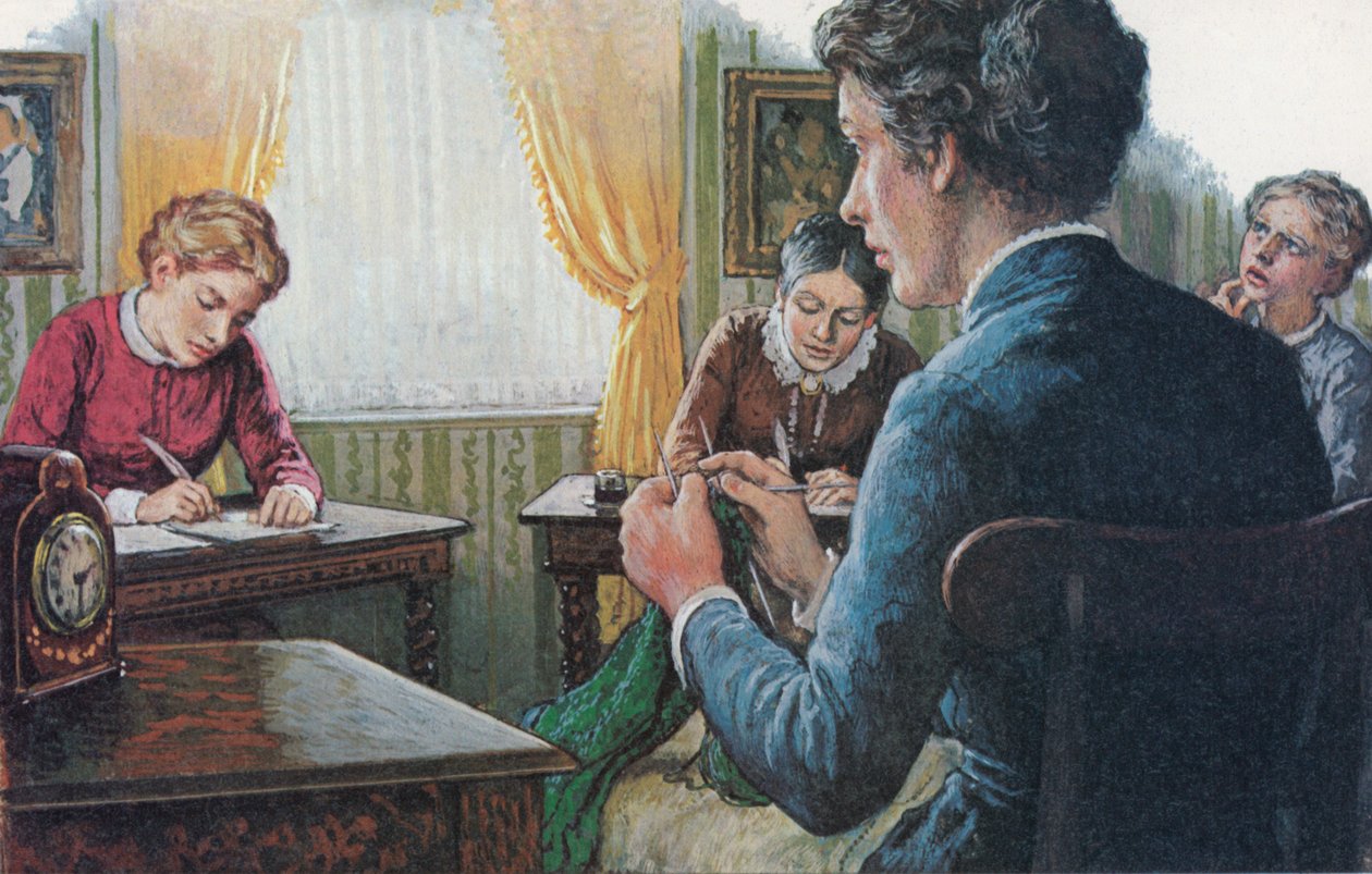 1873, Three Students from Newly-Established Girton College Sit Their Final Degree Examinations by English School