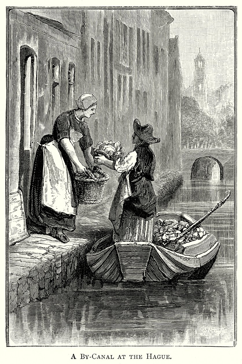 A By-Canal at the Hague by English School