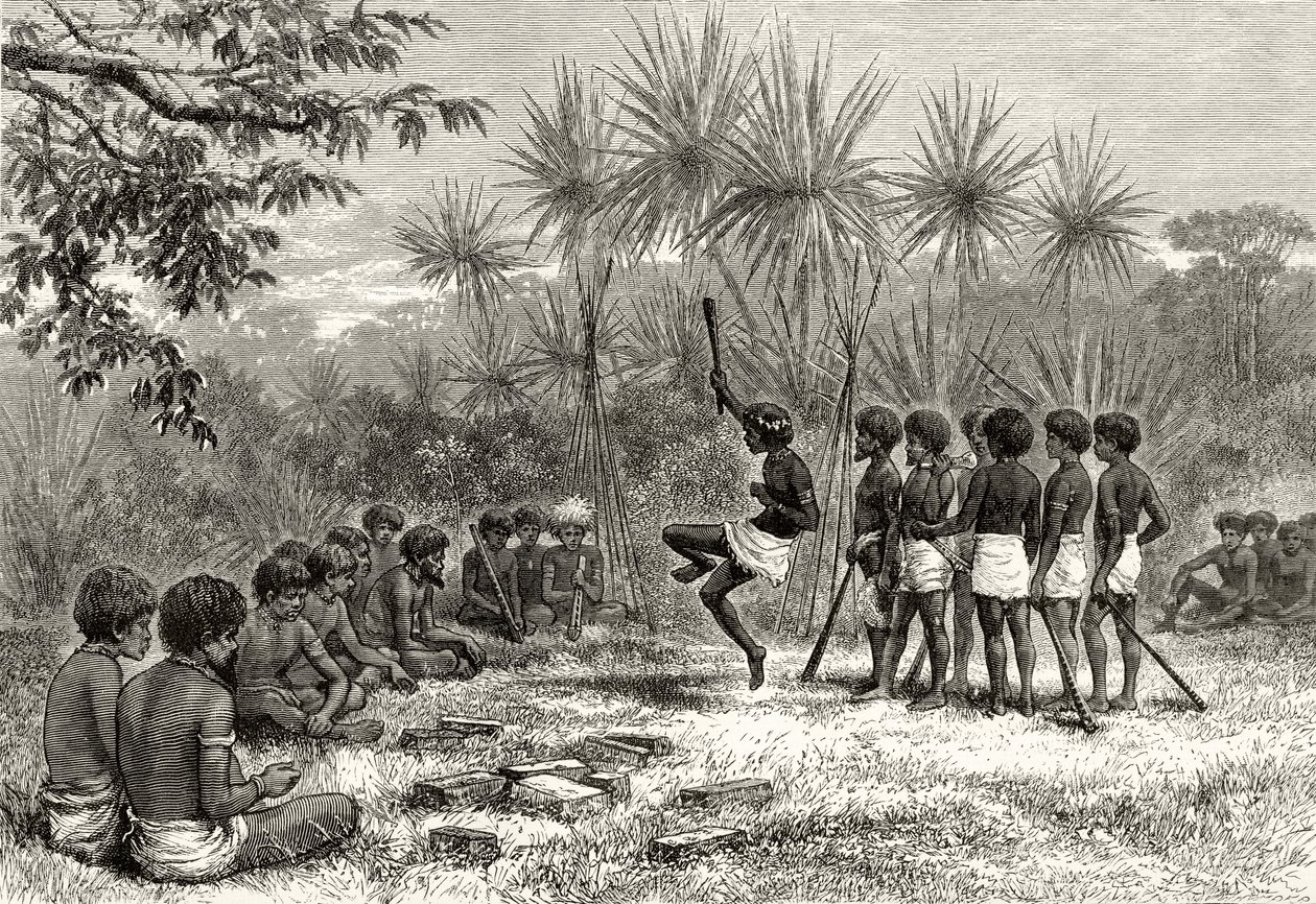 A Corroboree, from 