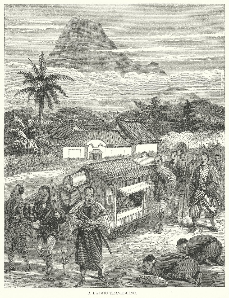 A Daimyo Travelling by English School