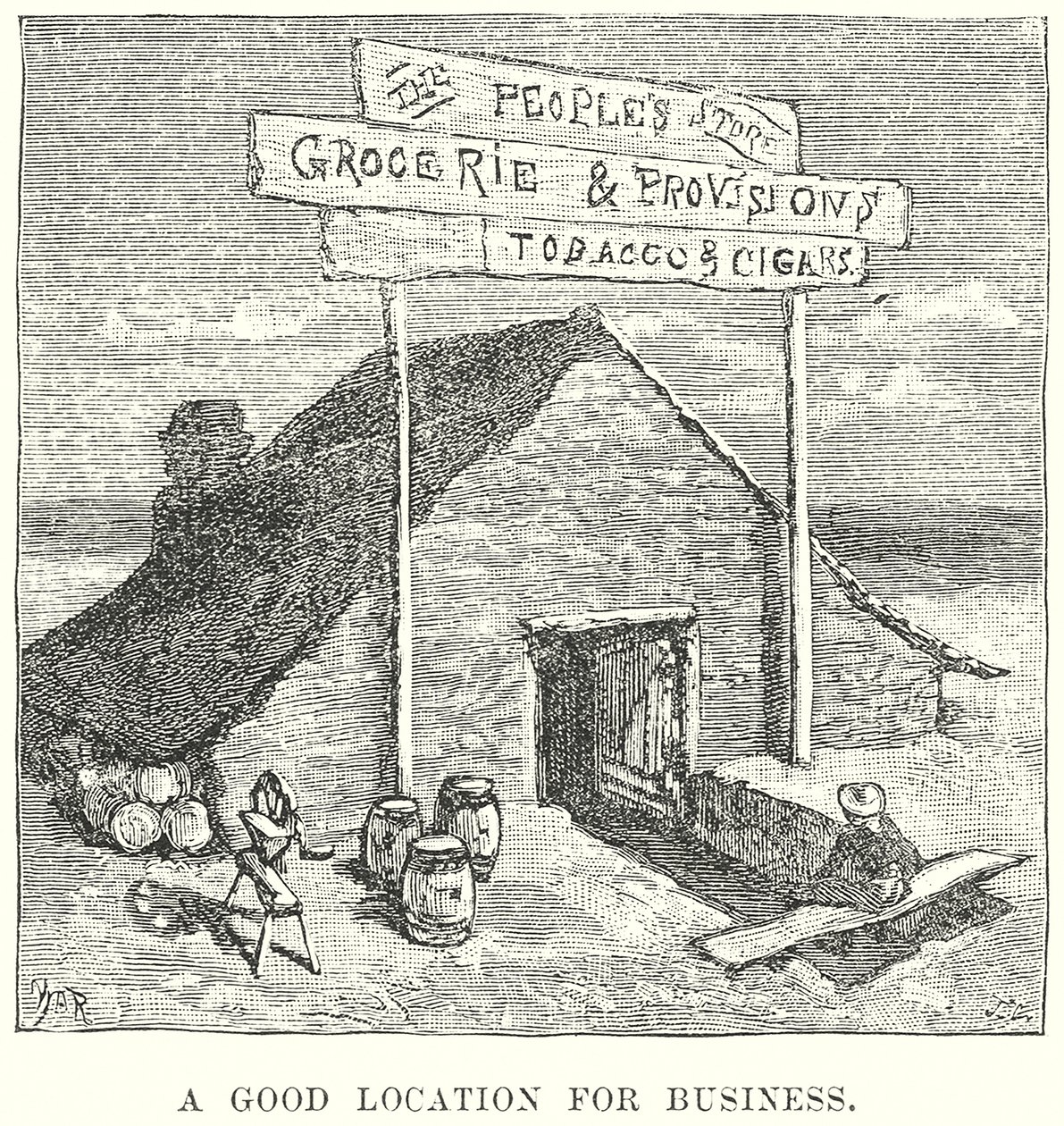 A Good Location for Business by English School