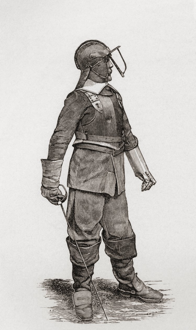 A Light Horseman from the Time of Oliver Cromwell, from 