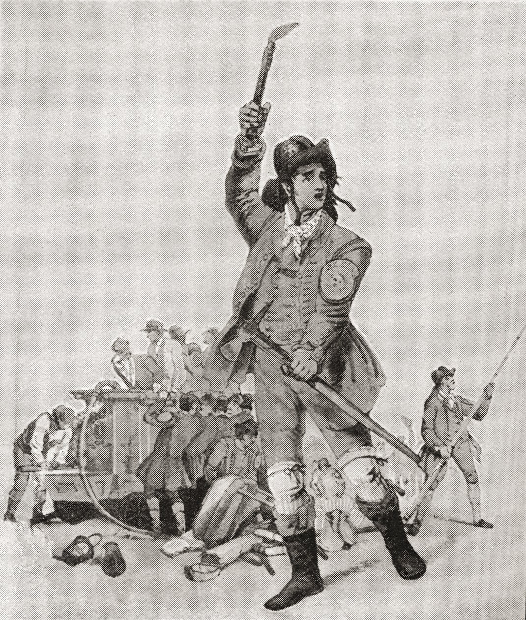 A London fireman in the 1790