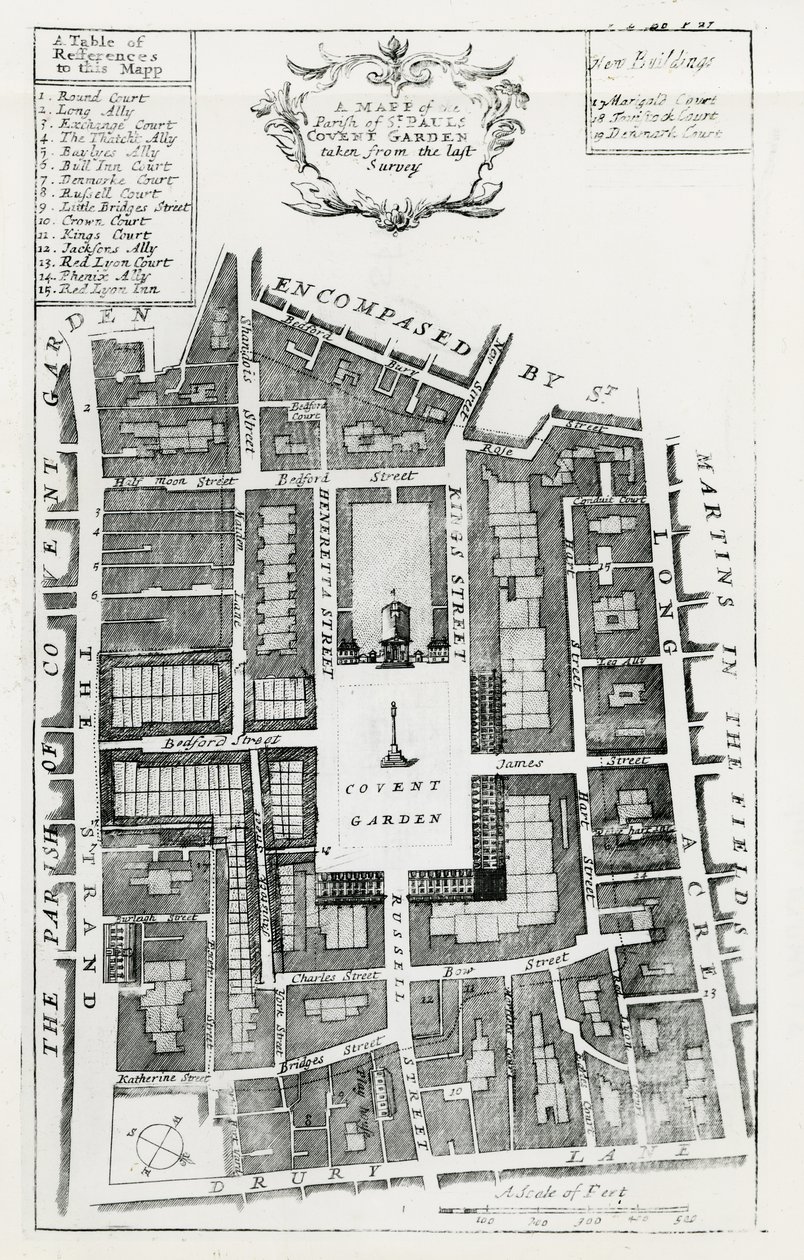 A Map of the Parish of St Paul