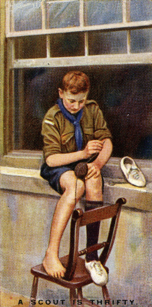A Scout is Thrifty by English School