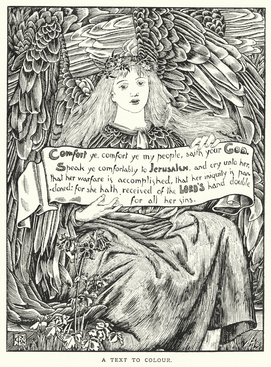 A Text to Colour by English School