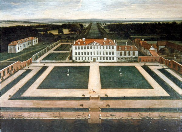 A View of Capesthorne Hall, Cheshire, c.1730 by English School