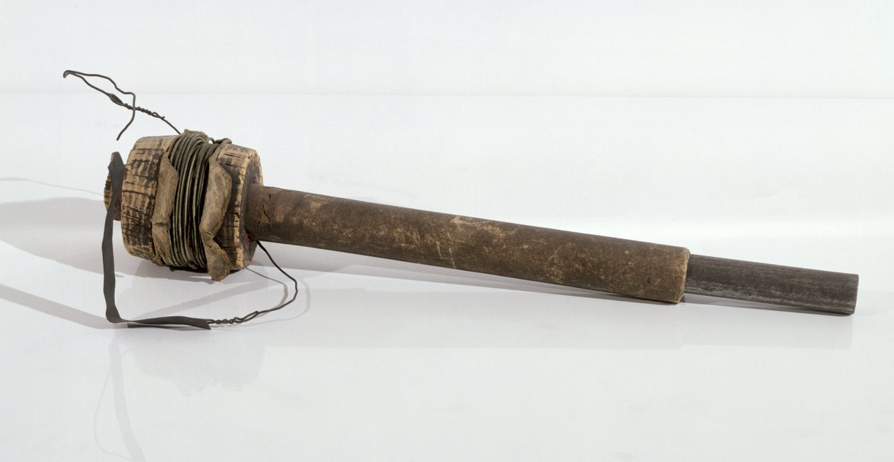 A Crude Inductor with Which Michael Faraday Discovered the Law of Induction by English School