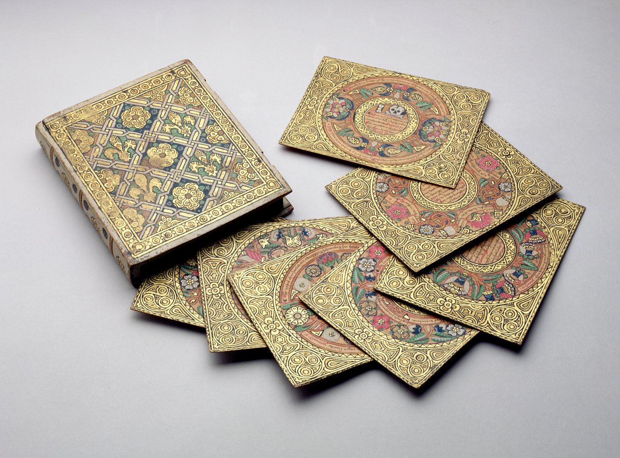A Set of Trenchers and Their Box, Mid-16th Century by English School