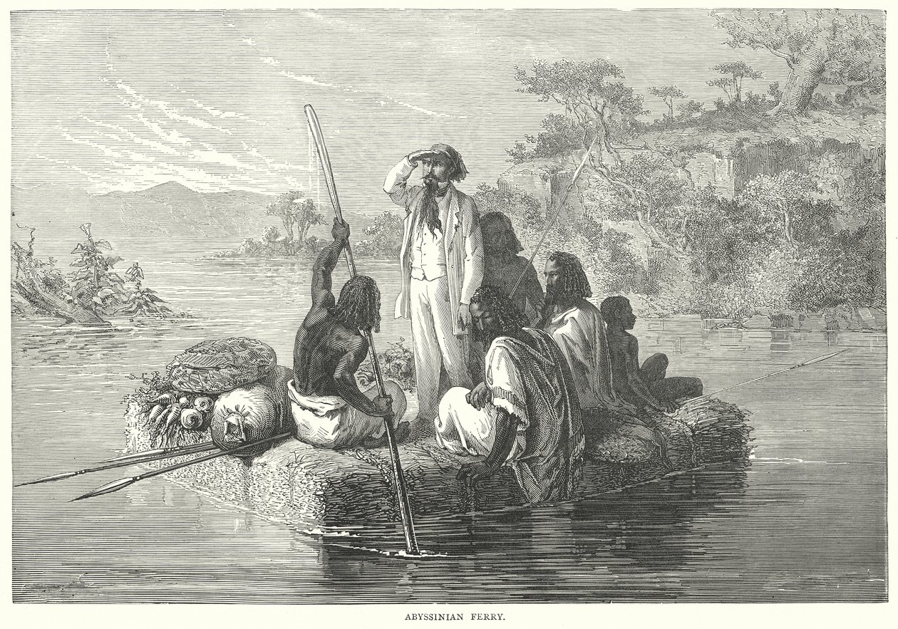 Abyssinian Ferry by English School