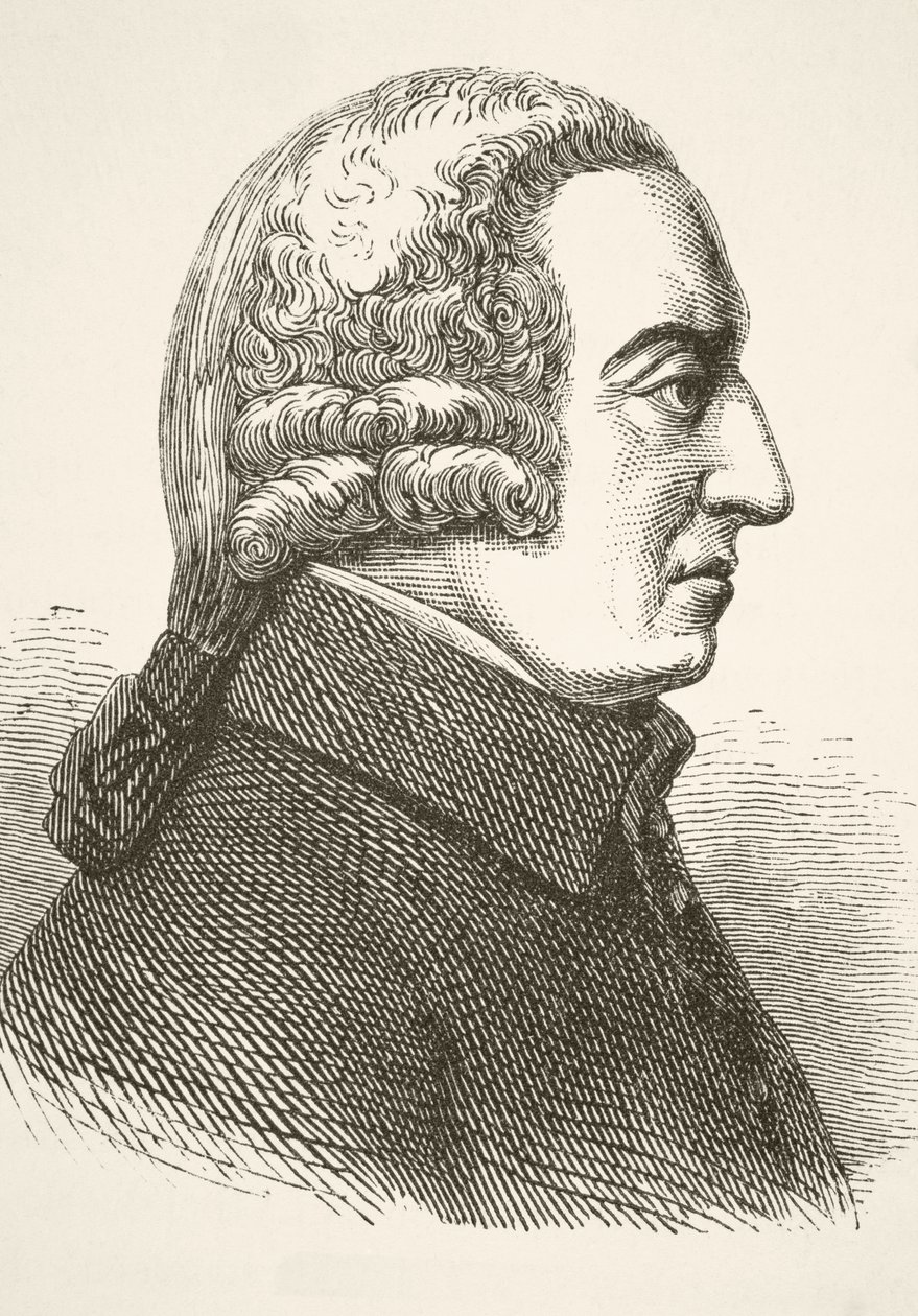 Adam Smith by English School