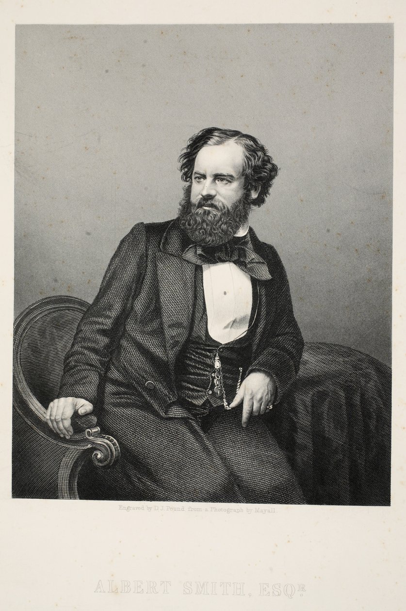 Albert Smith, Esq., pub. c. 1850 by English School
