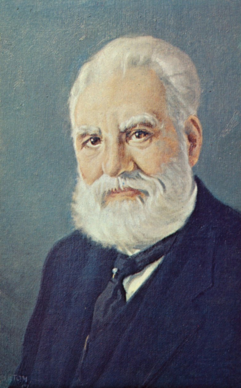 Alexander Graham Bell, Scottish Scientist and Inventor by English School