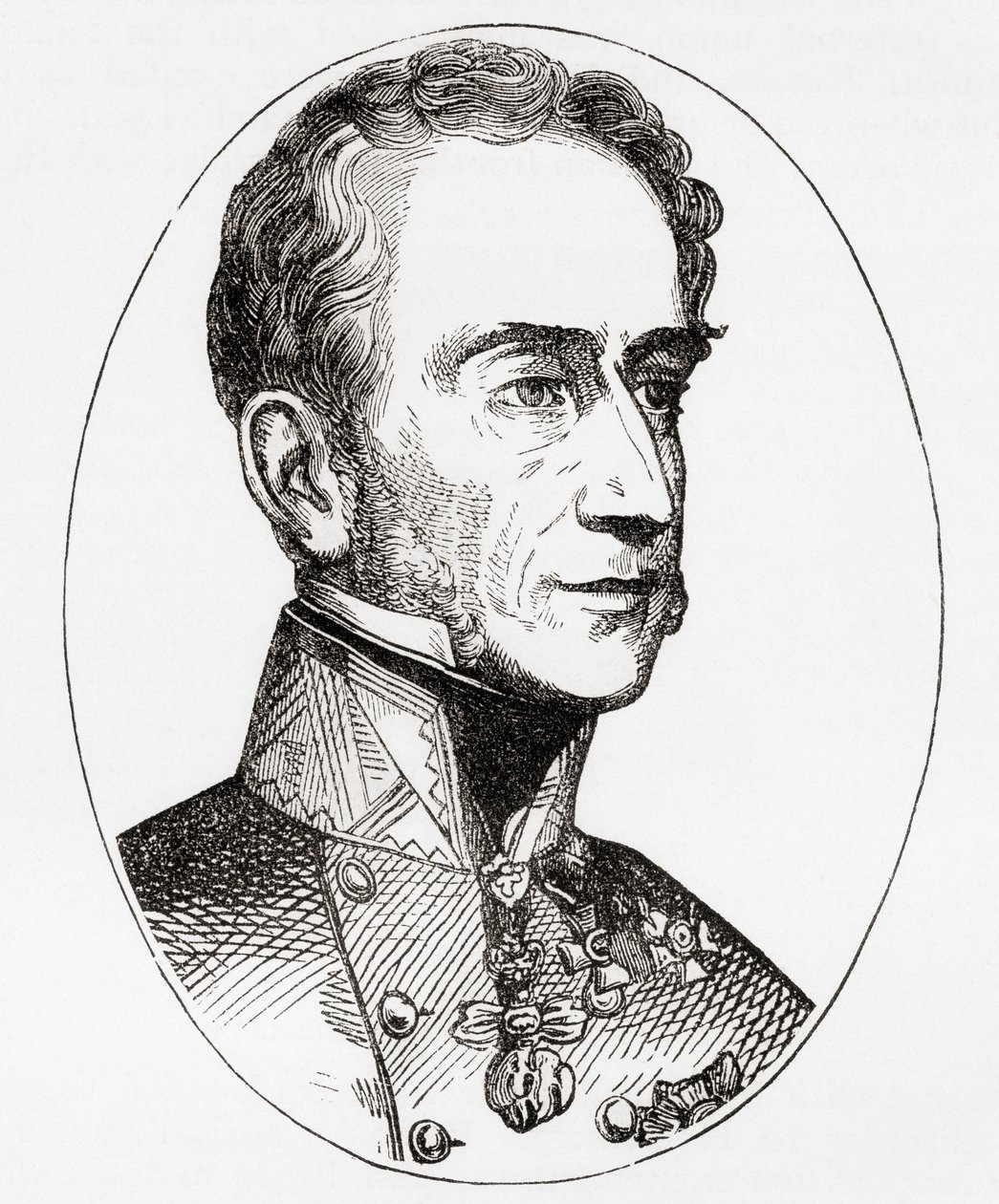 Alfred Candidus Ferdinand, Prince of Windisch-Gratz, Field Marshal in the Austrian army, from Ward and Lock