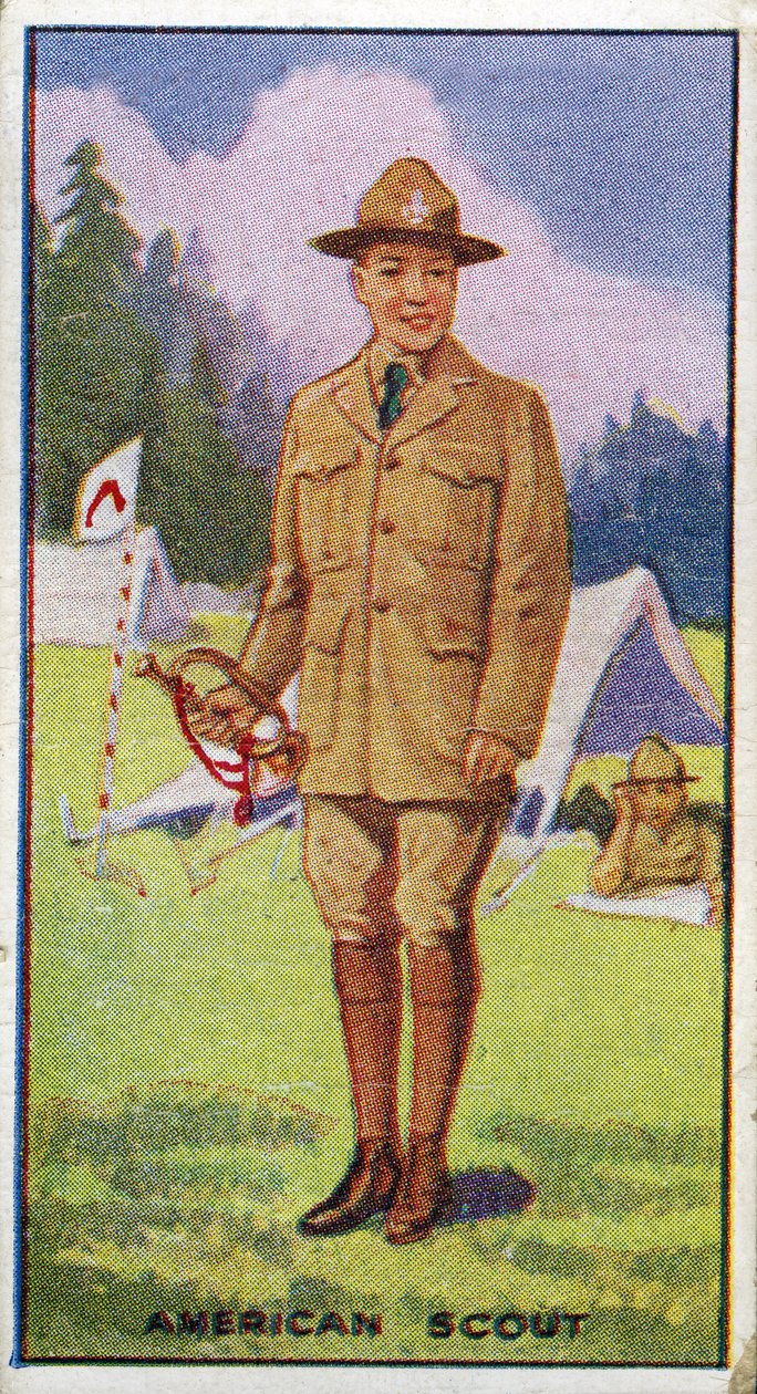 American Scout by English School
