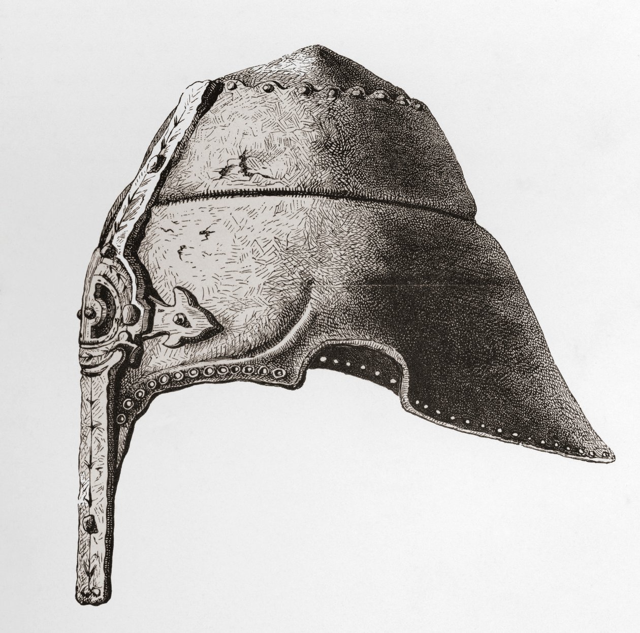 An Early Twelfth Century Nasal Helmet by English School