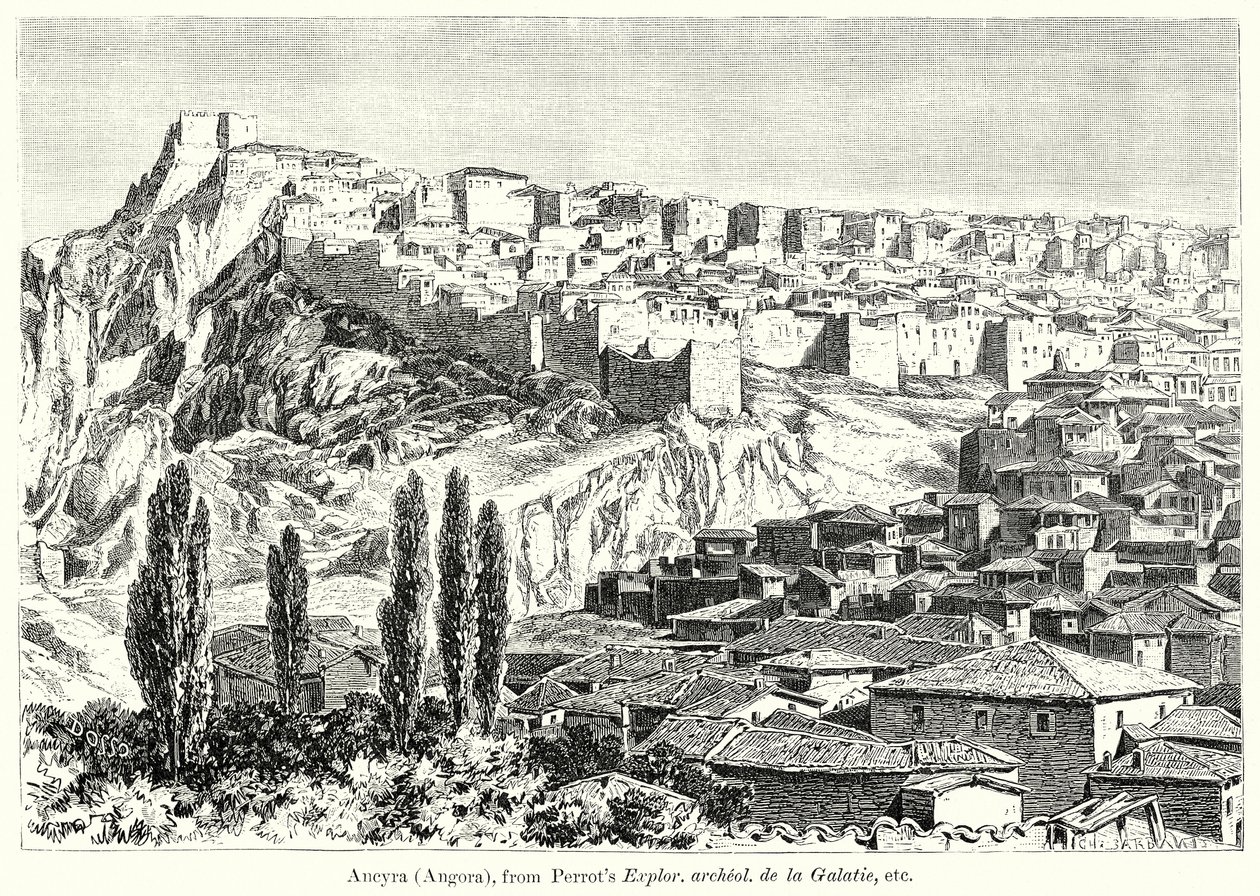 Ancyra (Angora), from Perrot