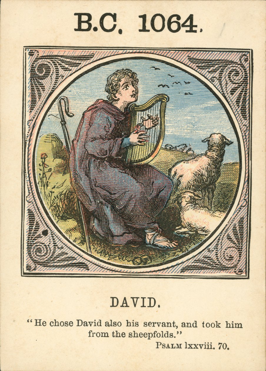 Anno Mundi: BC 1064, David by English School