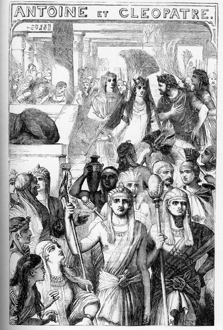 Antony and Cleopatra by English School