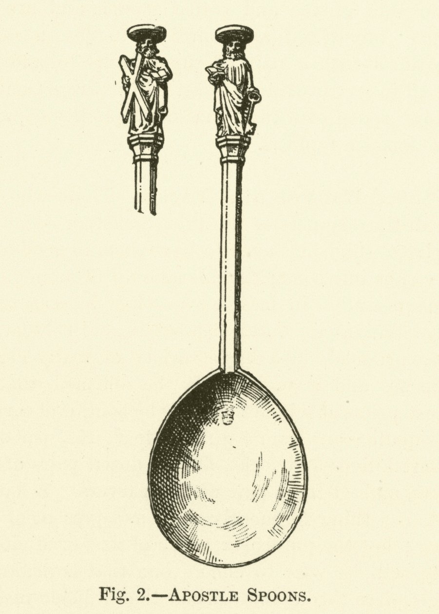 Apostle Spoons by English School