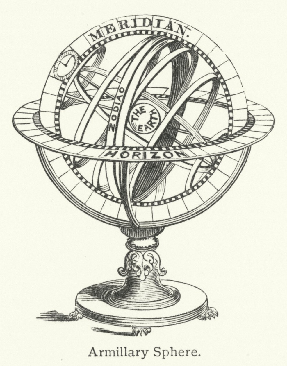 Armillary Sphere by English School