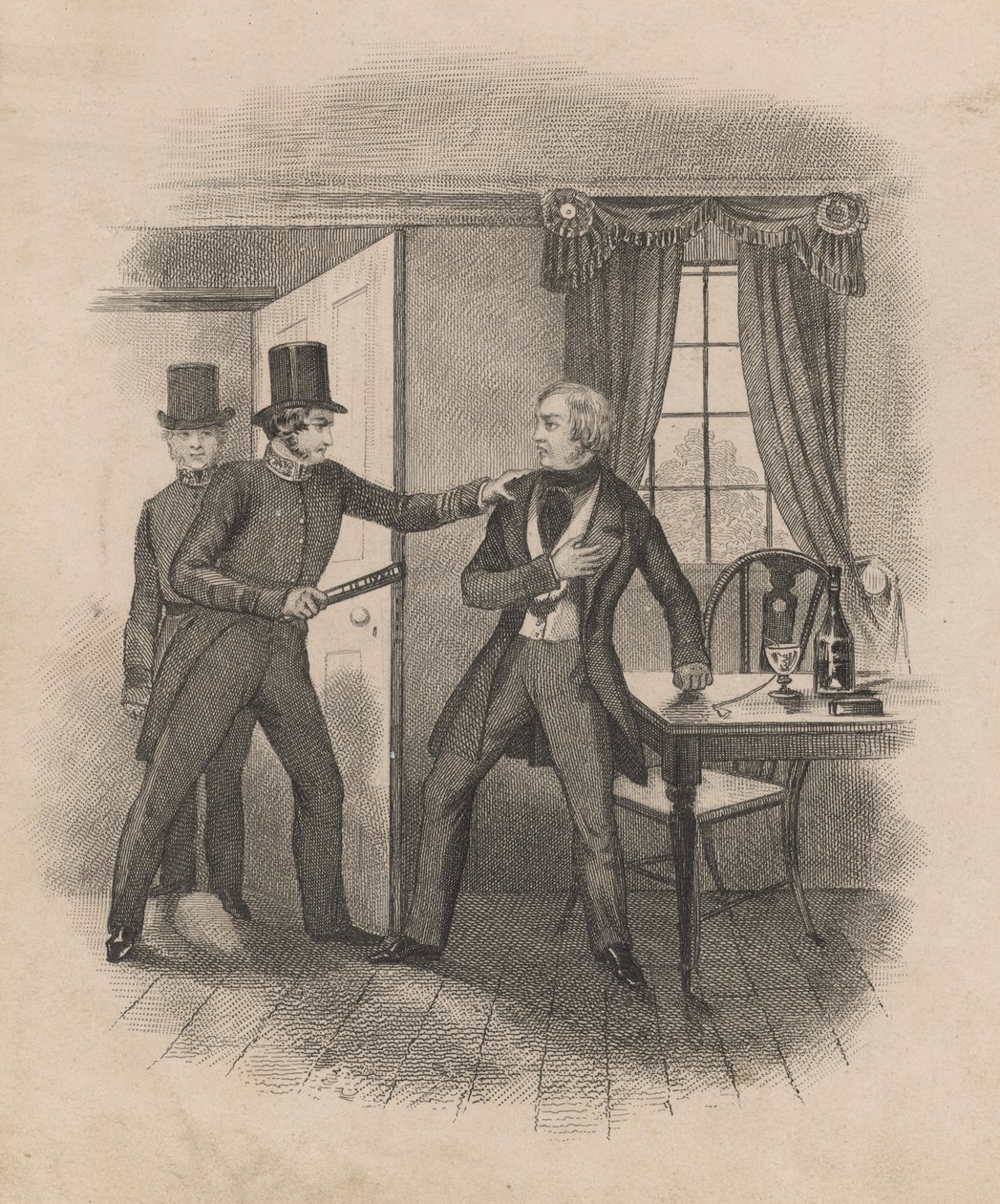 Arrest of Frederick George Manning by English School