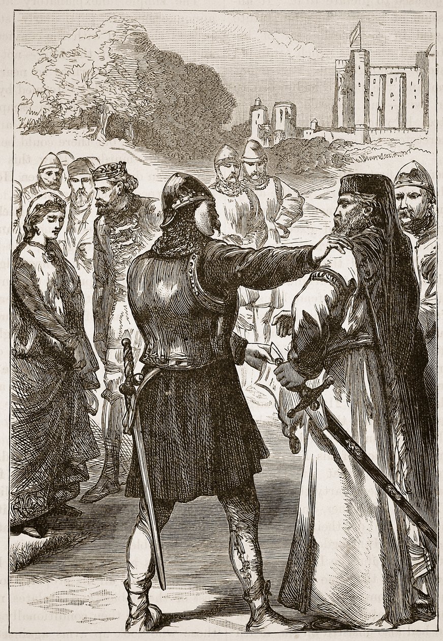 Arrest of the Duke of Gloucester (Illustration from Cassell