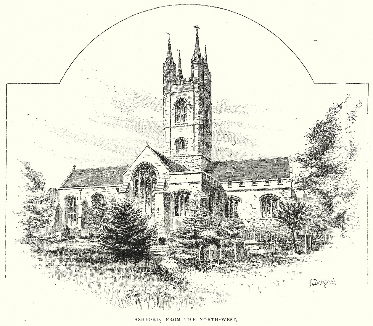 Ashford, from the North-West by English School