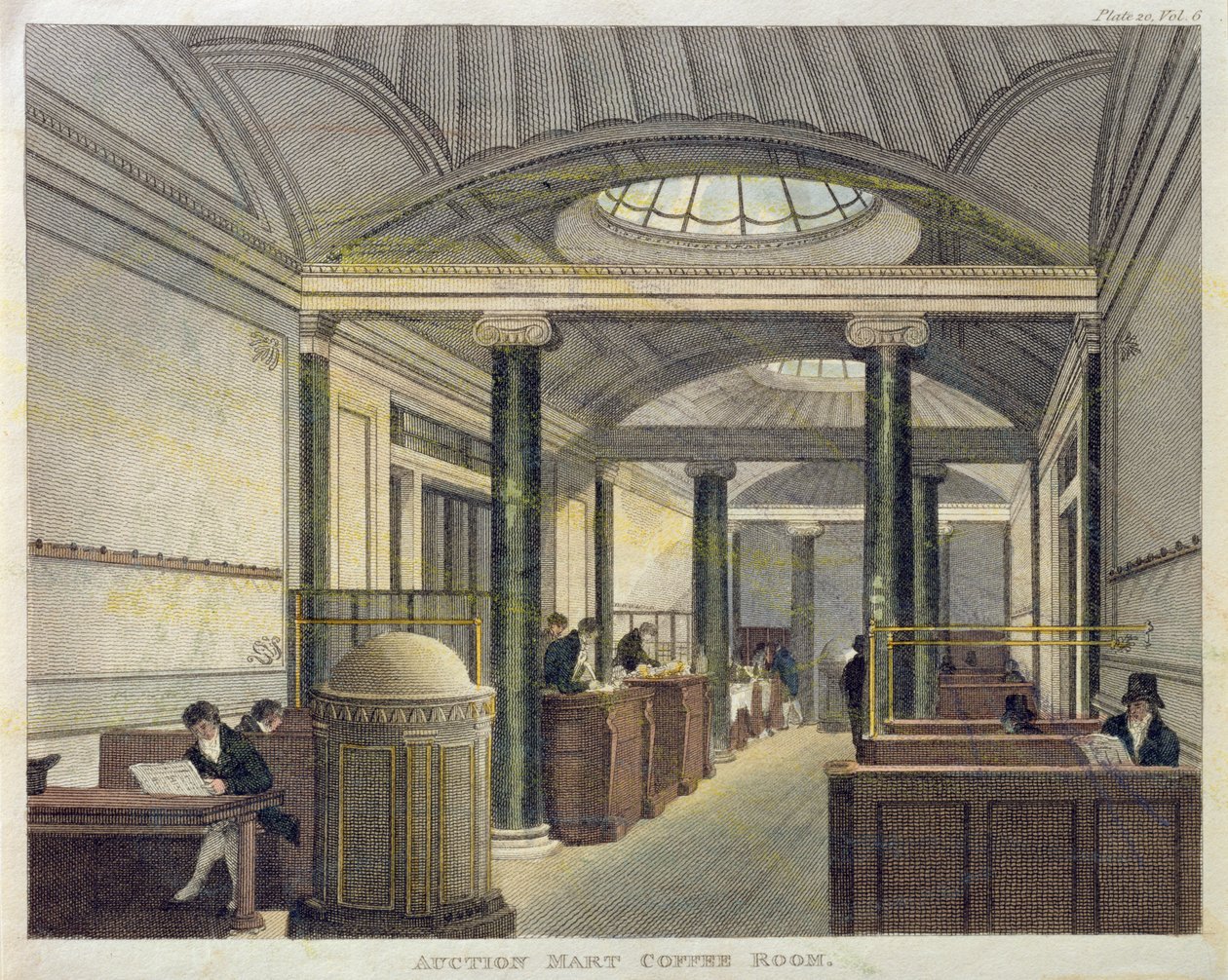 Auction Mart Coffee Room by English School