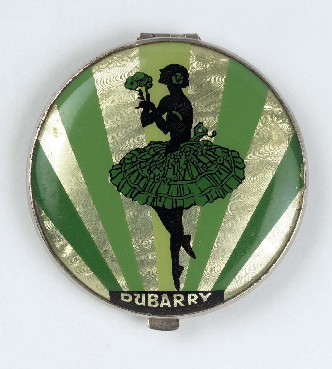 Ballerina Powder Compact, made by Dubarry, 1920-30 by English School