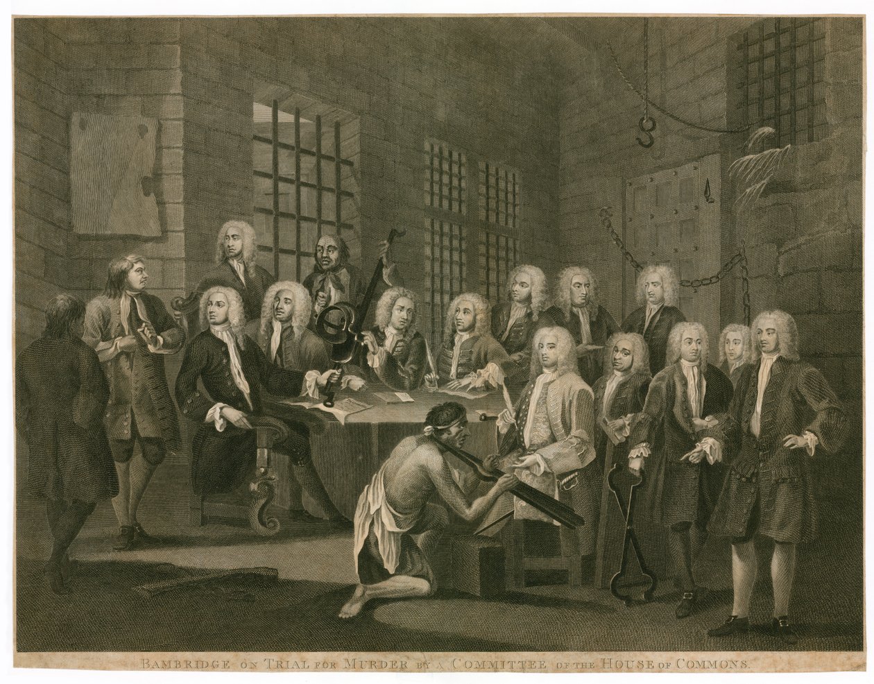 Bambridge on Trial for Murder by a Committee of the House of Commons by English School