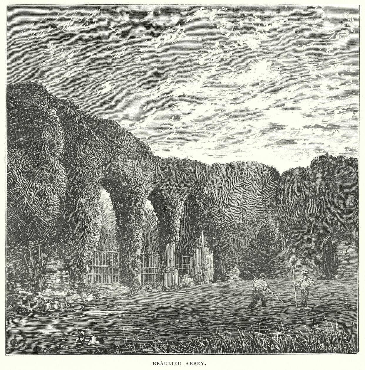 Beaulieu Abbey by English School