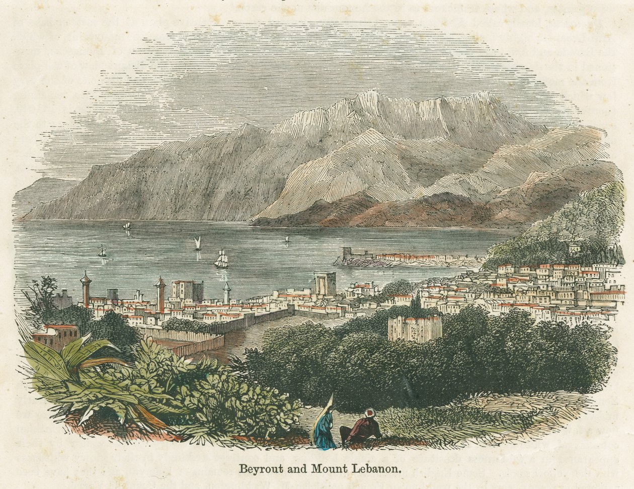 Beyrout and Mount Lebanon by English School