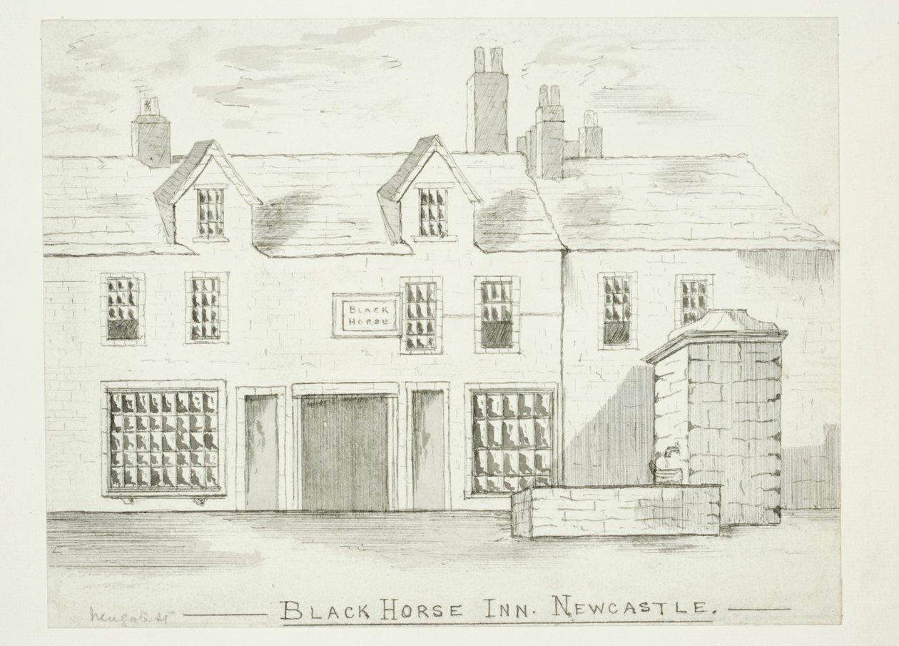 Black Horse Inn, Newcastle upon Tyne by English School