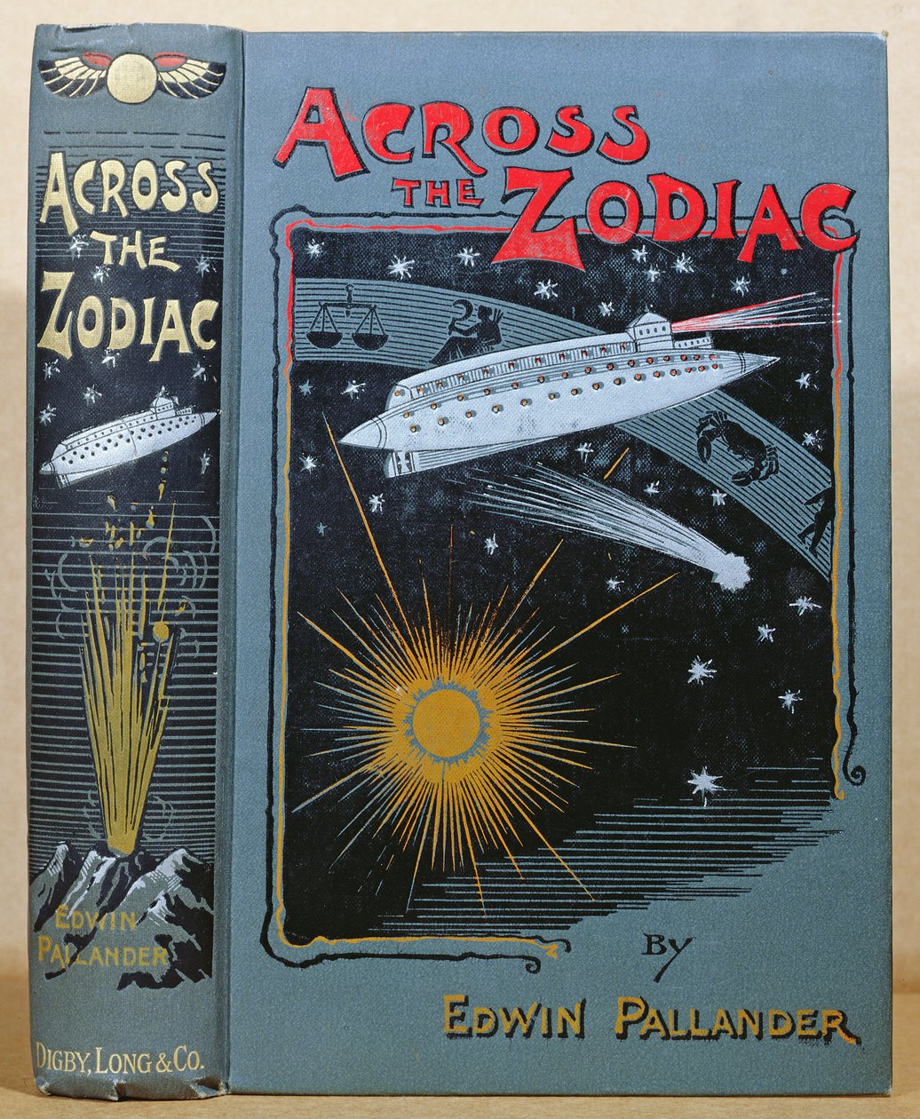 Book cover of Across the Zodiac written by Edwin Pallander by English School