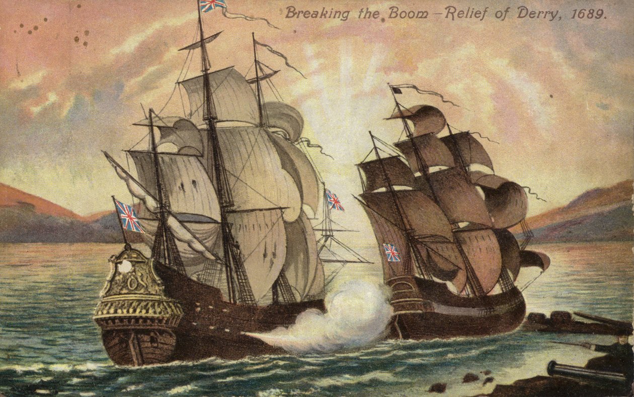 Breaking the Boom - Relief of Derry by English School