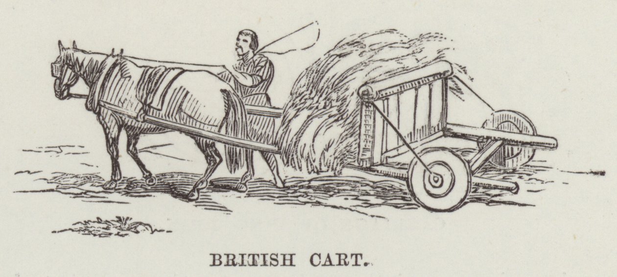 British Cart by English School