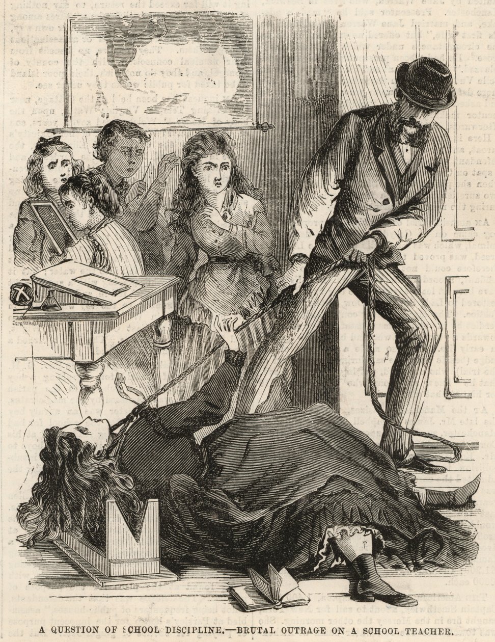 Brutal Outrage on a School Teacher by English School